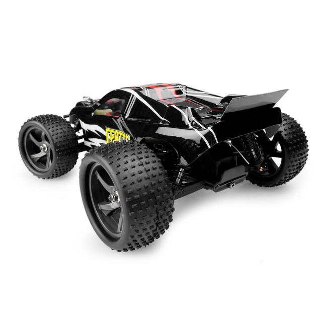 Радиоуправляемые модели - Автомодель Himoto Трагги Centro на радиоуправлении черная 1:18 (E18XTb)#4