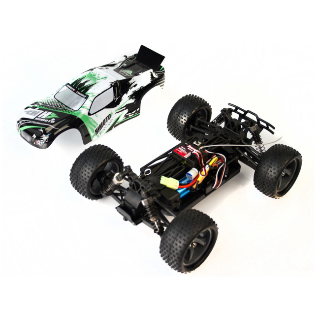 Радиоуправляемые модели - Автомодель Himoto Centro бесколлекторная радиоуправляемая белая 1:18 (E18XTLw)#2