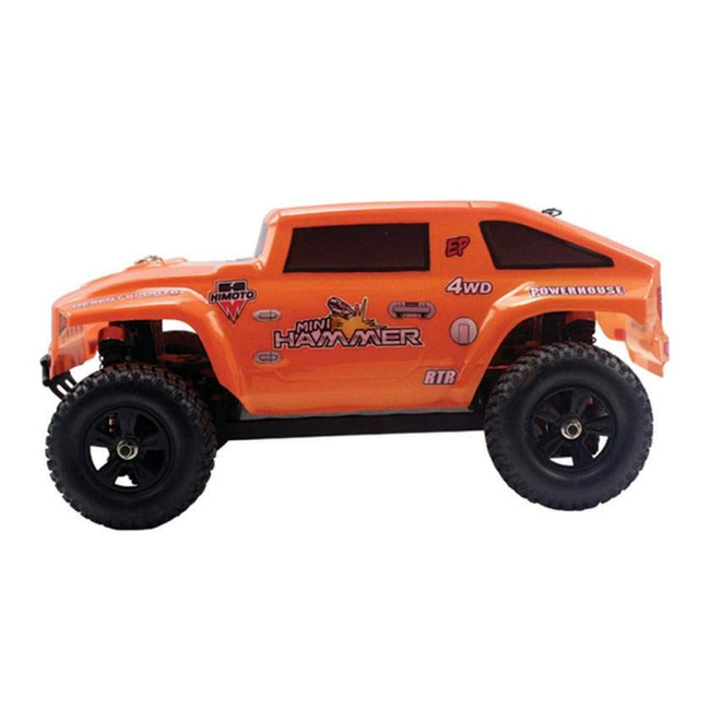 Радиоуправляемые модели - Автомодель Himoto Hummer Mini на радиоуправлении оранжевая 1:18 (E18HMo)#2