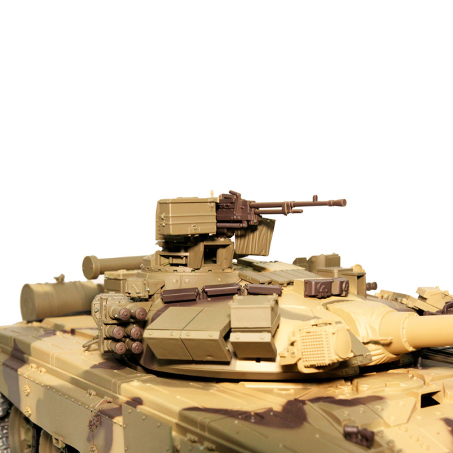 Радиоуправляемые модели - Игрушечный танк Heng Long Т-90 с пневмопушкой и дымовым эффектом на радиоуправлении 1:16 (HL3938-1Upg)#4