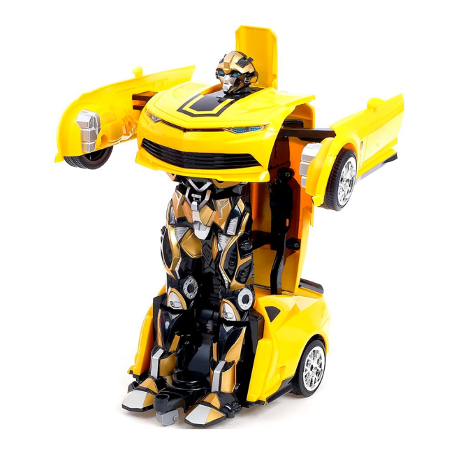 Трансформери - Машинка-трансформер Jia Qi на радіокеруванні жовта (JQ-TT671)#3