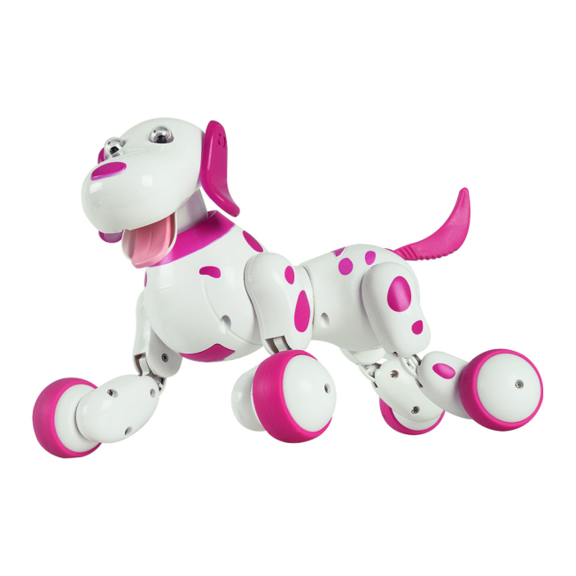 Роботы - Игрушка-робот Happy Cow Собака на радиоуправлении бело-розовая (HC-777-338p)#2