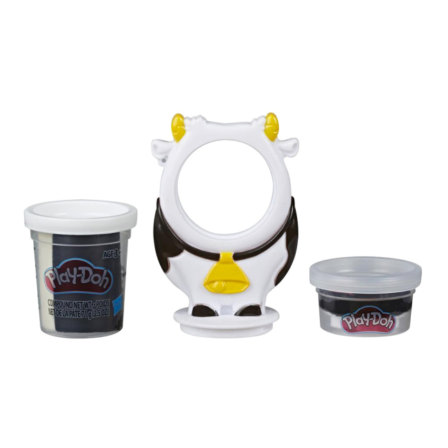 Наборы для лепки - Набор для лепки Play-Doh Жители фермы Корова (E6722/E7482)#2