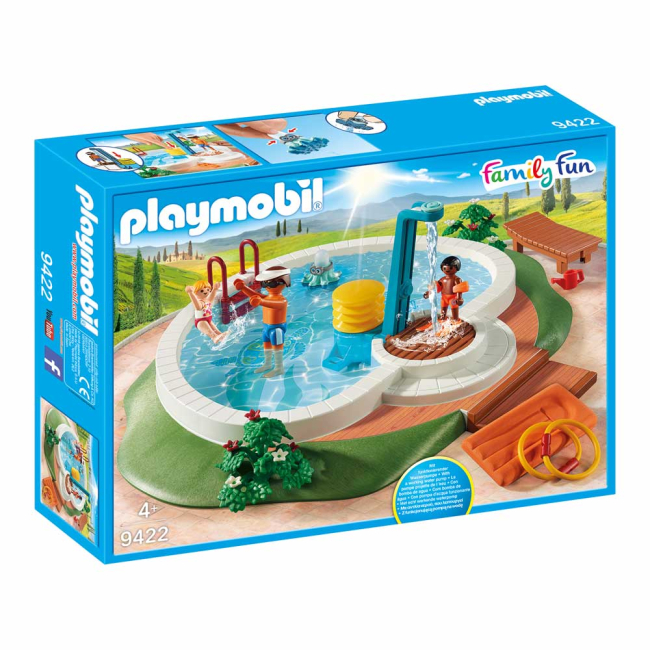 Конструкторы с уникальными деталями - Конструктор Playmobil Family fun Бассейн (9422) (6335868)#2