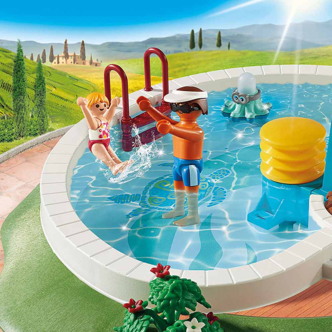 Конструкторы с уникальными деталями - Конструктор Playmobil Family fun Бассейн (9422) (6335868)#3