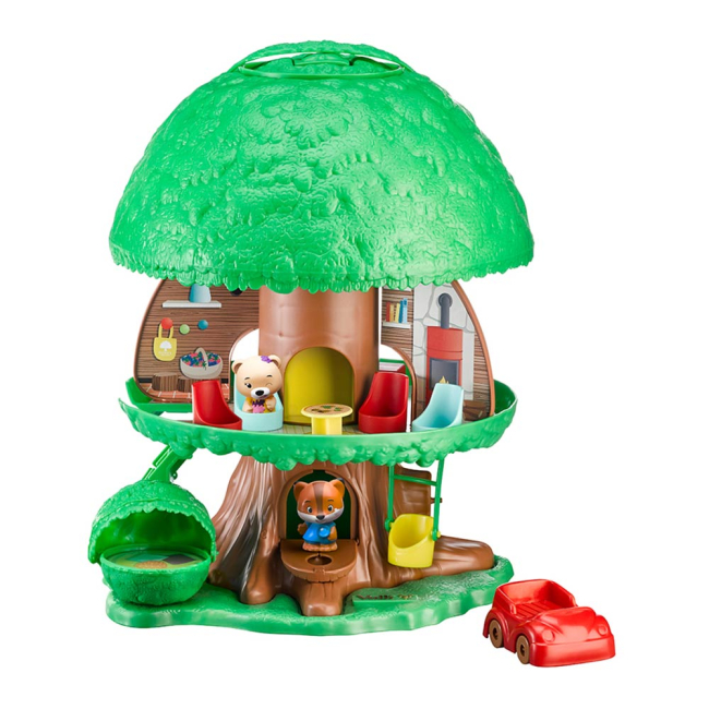 Фігурки тварин - Ігровий набір Klorofil Чарівне дерево і 2 фігурки (700200F)#2