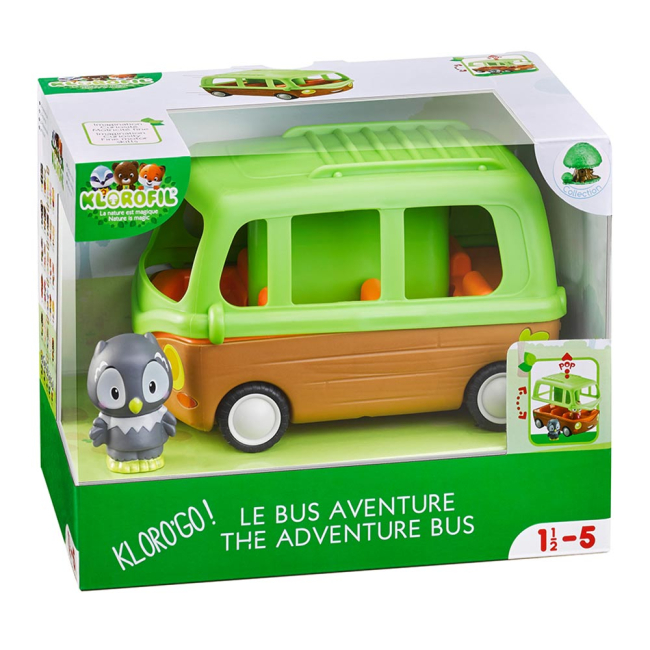 Фігурки тварин - Ігровий набір Klorofil Автобус і совеня(700203F)#3