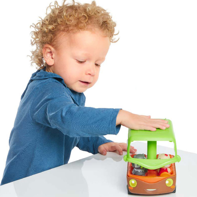 Фігурки тварин - Ігровий набір Klorofil Автобус і совеня(700203F)#4