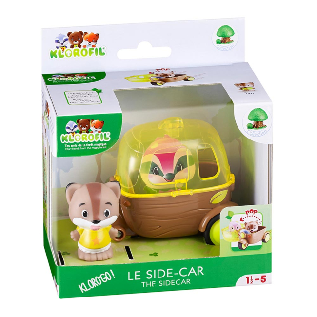 Фігурки тварин - Ігровий набір Klorofil Трайк і борсученя (700207F)#4