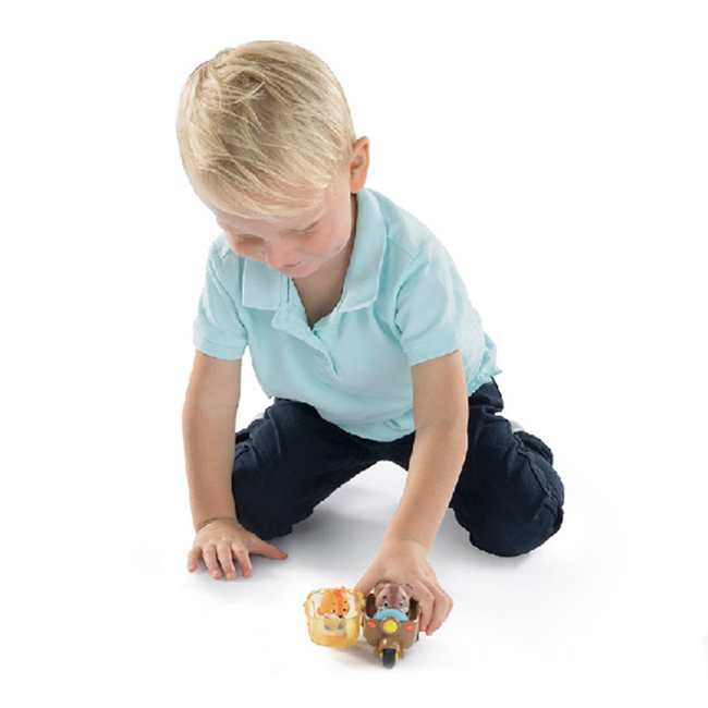 Фігурки тварин - Ігровий набір Klorofil Трайк і борсученя (700207F)#5