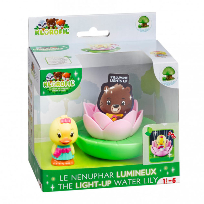 Фігурки тварин - Ігровий набір Klorofil Чарівна лілія і качечка (700405F)#4