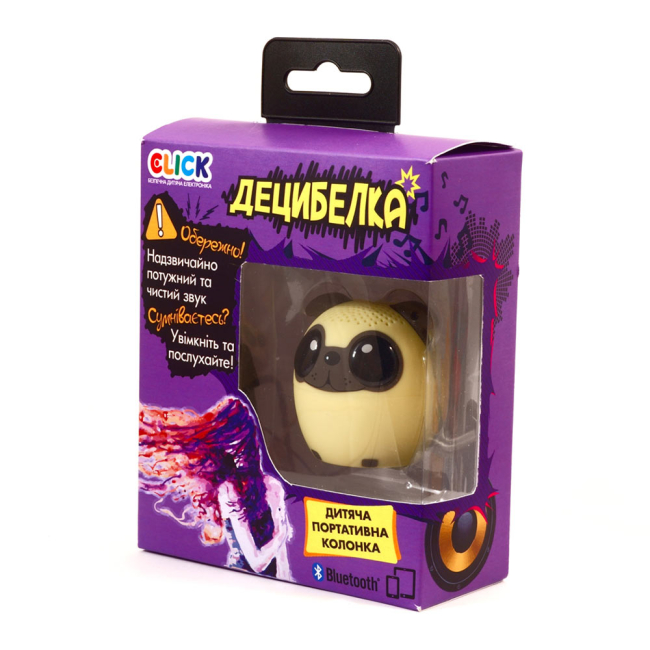 Колонки - Портативная колонка Click Децибелка собака (CLK-V02D6MB-DOG)#5