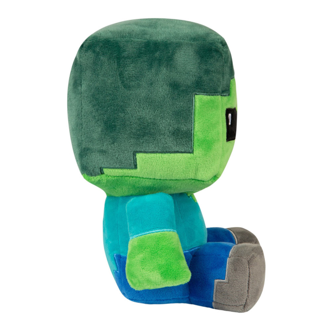 Персонажі мультфільмів - М'яка іграшка J! NX Minecraft Crafter Зомбі 22 см (JINX-10101)#3