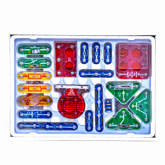 Наукові ігри, фокуси та досліди - Набір для дослідів Znatok Електронний конструктор 118 схем (70820)#2