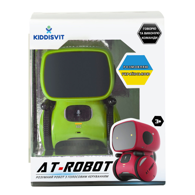 Роботи - Інтерактивний робот AT-Robot зелений українською (AT001-02-UKR)#6
