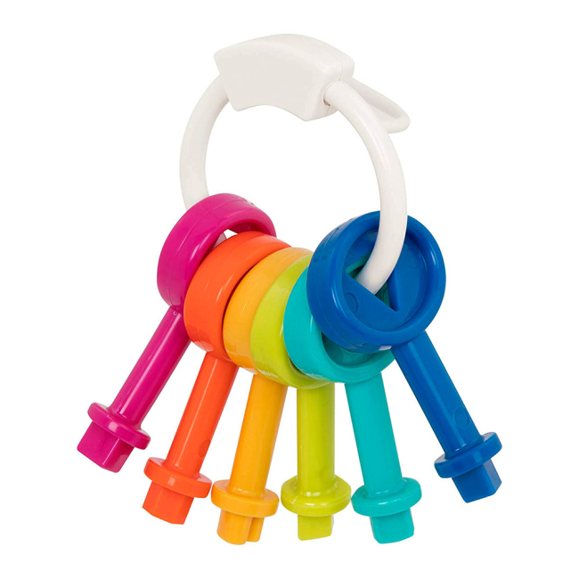 Розвивальні іграшки - Сортер Battat Lite Розумний будиночок 12 форм (BT2580Z)#3