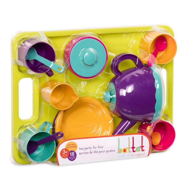 Детские кухни и бытовая техника - Игровой набор Battat lite S2 Чайная вечеринка на 4 персоны (BT2585Z)#3
