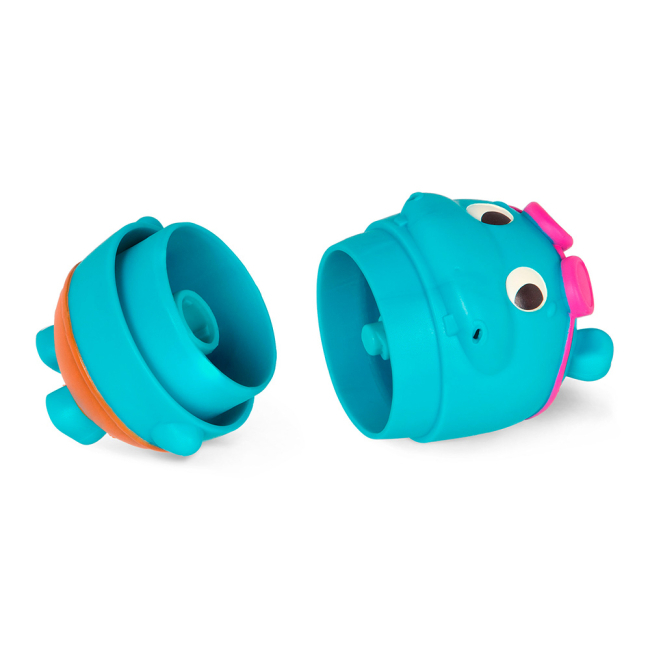 Игрушки для ванны - Игровой набор для ванны Battat Бегемотик Плюх (LB1711Z)#3