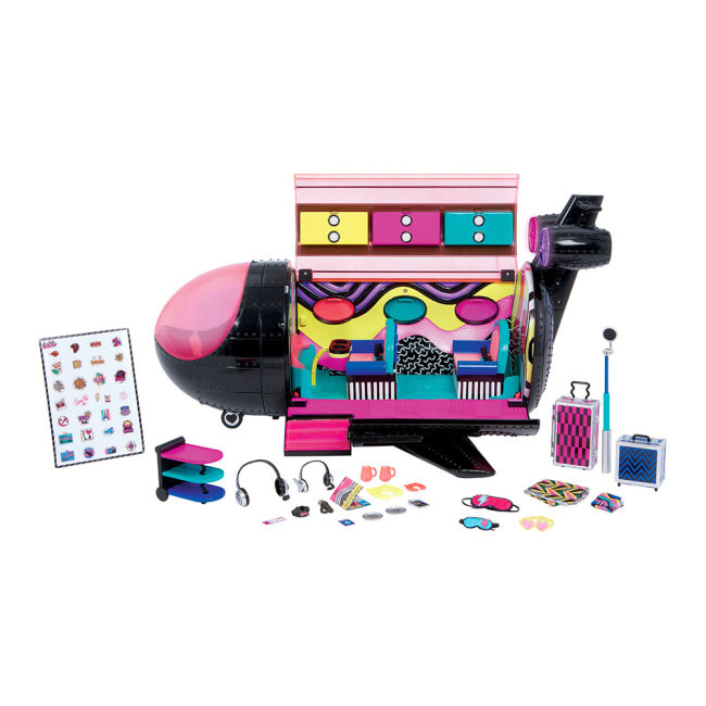 Транспорт і улюбленці - Набір-сюрприз LOL Surprise Remix Літак 4 в 1 зі світловим ефектом (571339)#2