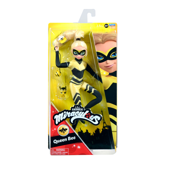 Куклы - Кукла Miraculous Леди Баг и Супер Кот S2 Квин Би 26 см (50003)#4