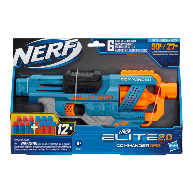 Помповое оружие - Бластер игрушечный Nerf Elite 2.0 Commander RD 6 (E9485)#2