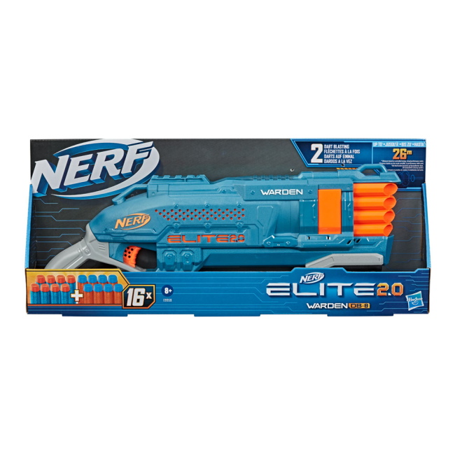 Помповое оружие - Бластер игрушечный Nerf Elite 2.0 Warden DB-8 (E9959)#4