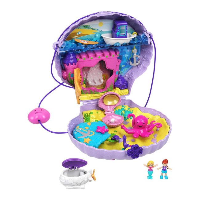 Куклы - Набор Polly Pocket Удивительный мир Ракушка (GKJ63/GNH11)#2