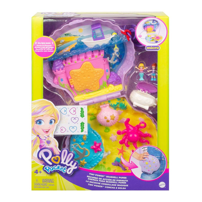 Куклы - Набор Polly Pocket Удивительный мир Ракушка (GKJ63/GNH11)#4