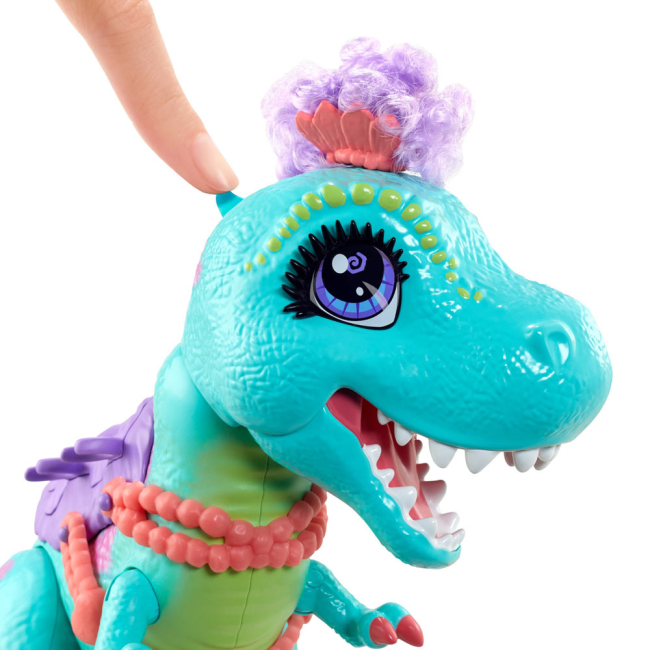 Ляльки - Ляльковий набір Cave club Прогулянка із динозавром (GTL69)#3