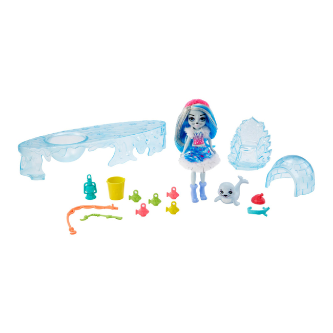 Куклы - Кукольный набор Enchantimals Рыбалка с Тюленем Саше (GJX48)#2