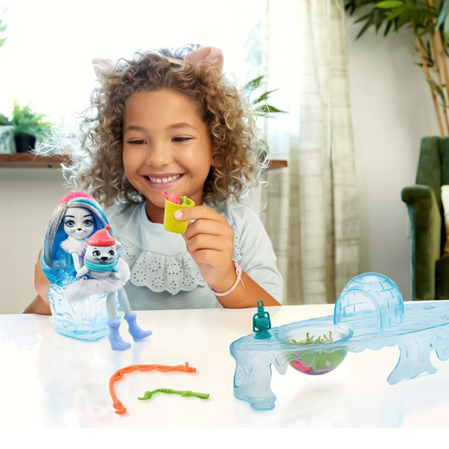 Куклы - Кукольный набор Enchantimals Рыбалка с Тюленем Саше (GJX48)#5
