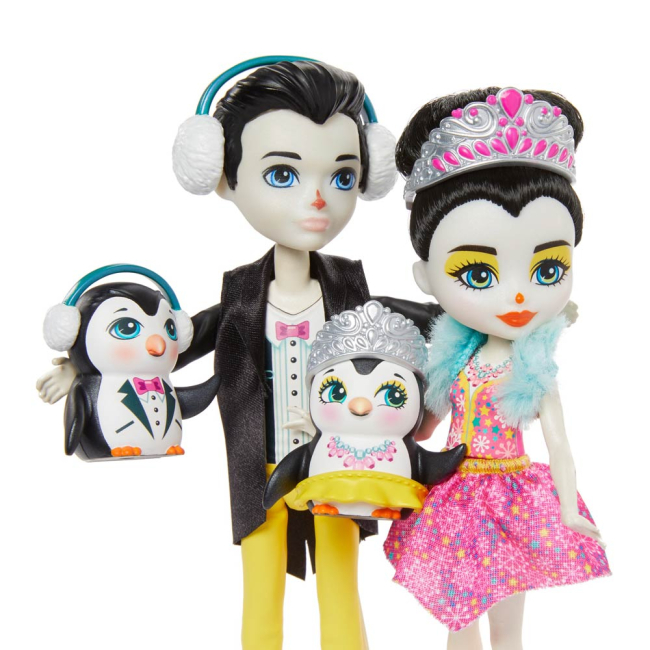 Ляльки - Ляльковий набір Enchantimals Пінгвіни-фігуристи (GJX49)#3