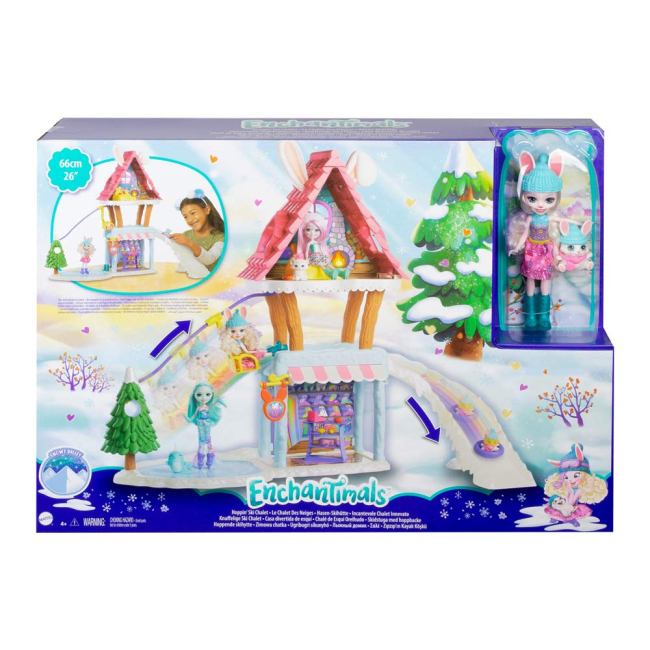 Куклы - Игровой набор Enchantimals Шале Кролихи Беви (GJX50)#4