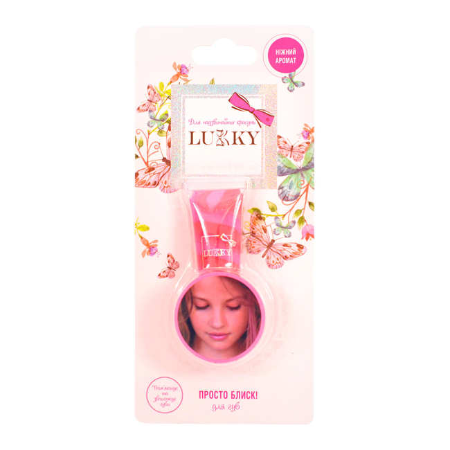 Косметика - Блиск для губ Lukky Полуничне суфле (T11944)#2