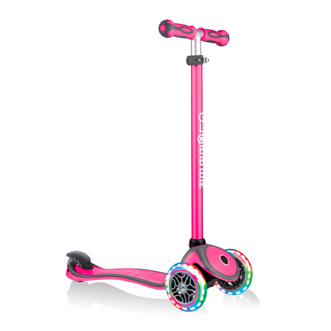 Самокати - Самокат Globber Go up comfort lights 5 в 1 рожевий з підсвічуванням (459-110-2)#2