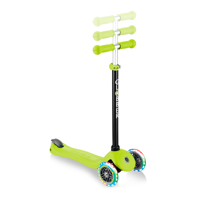 Самокати - Самокат Globber Go up sporty plus lights 5 в 1 зелений з підсвічуванням (642-106)#4