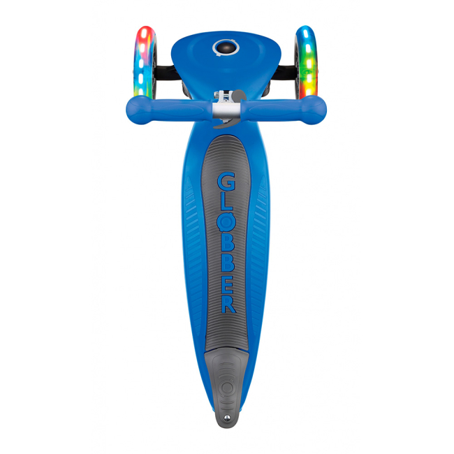 Самокати - Самокат Globber Primo foldable lights синій з підсвічуванням (432-100-2)#3