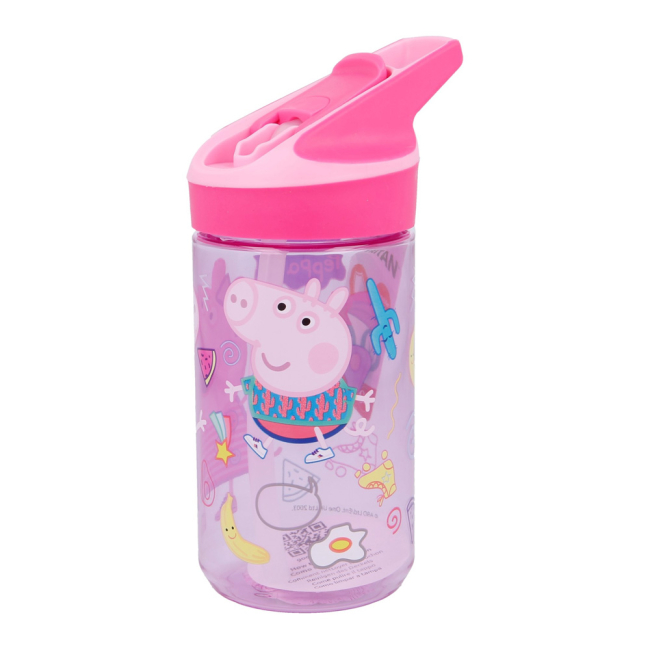 Бутылки для воды - Бутылка для воды Stor Свинка Пеппа 480 мл тритановая (Stor-13996)#2