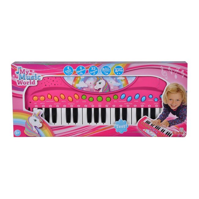 Музыкальные инструменты - Игрушечный синтезатор Simba Единорог (6832445) #2