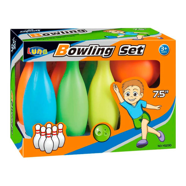 Спортивні активні ігри - Ігровий набір Shantou Jinxing Кегельбан (YG23D)#2