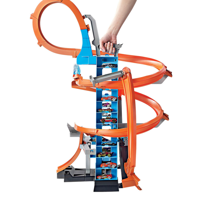 Автотреки - Трек Hot Wheels Action Хмарочос (GJM76)#3