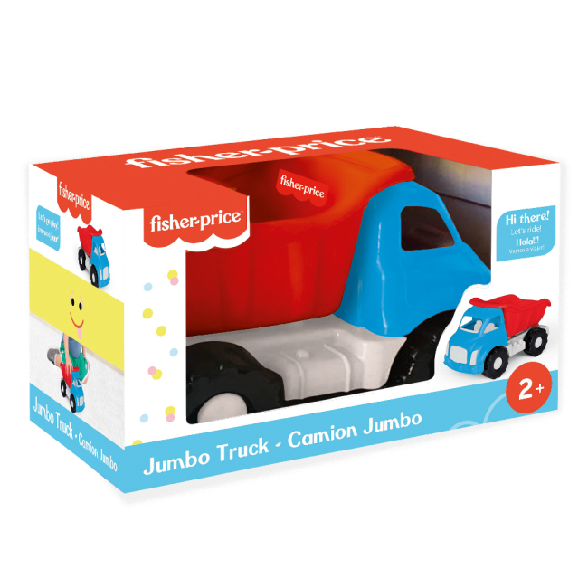 Машинки для малюків - Машинка Fisher-Price Вантажівка (1807)#2