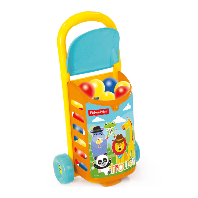 Бокси для іграшок - Ігровий набір Fisher-Price Візок з кульками 6 см (1814)#2