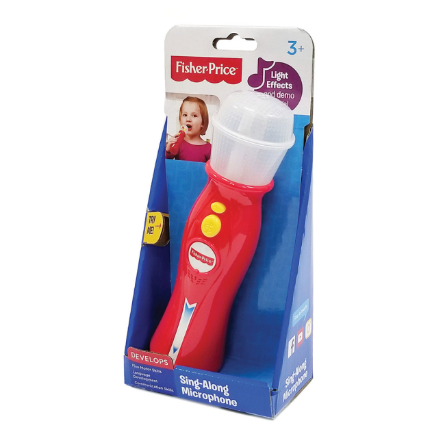 Музыкальные инструменты - Детский микрофон Fisher-Price Пою сам (380003)#2