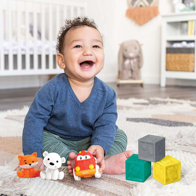 Игрушки для ванны - Набор для купания Infantino Номер один (315072I)#5