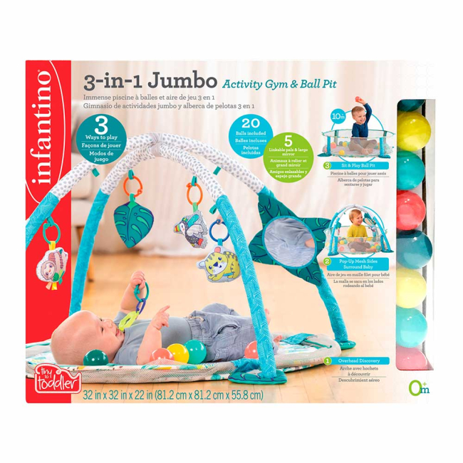 Розвивальні килимки - Розвивальний килимок Infantino Тропіки 3 в 1 (313008I)#2