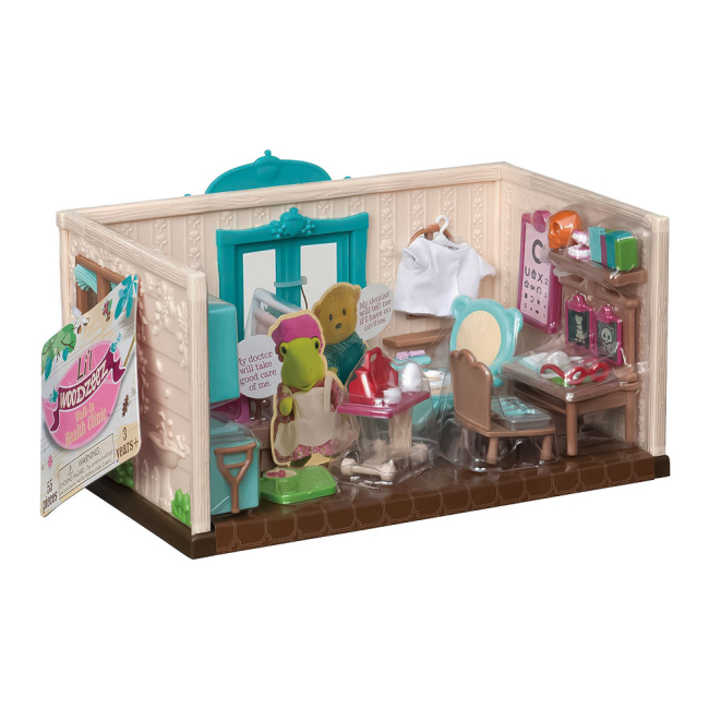 Аксессуары для фигурок - Игровой набор Li'l Woodzeez Поликлиника (WZ6628)#5