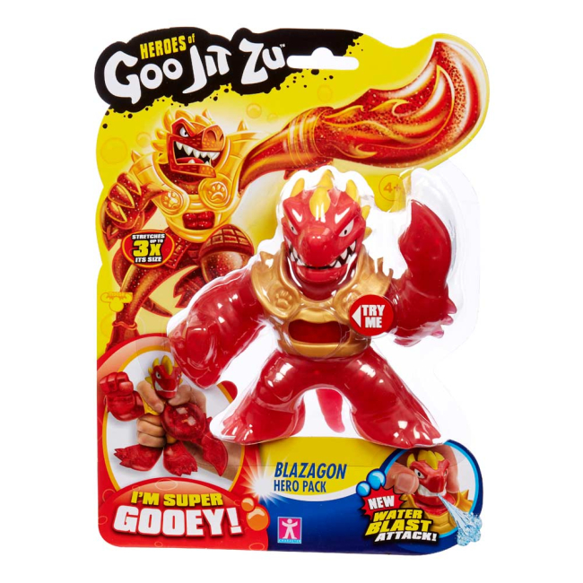 Антистресс игрушки - Стретч-антистресс Goo Jit Zu Блейзагон дракон (121628)#2