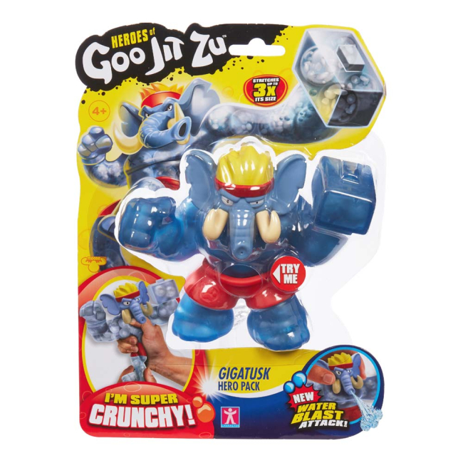 Антистрес іграшки - Стретч-антистрес Goo Jit Zu Гігатаск слон (121630)#2