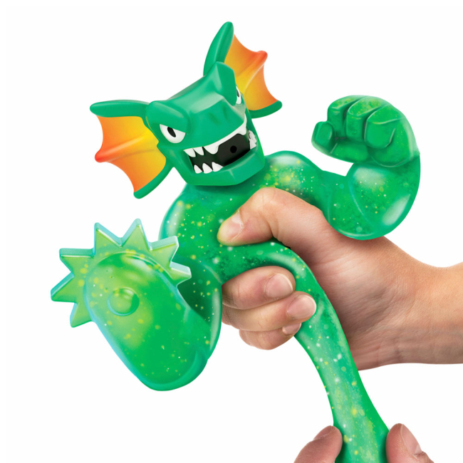 Антистрес іграшки - Стретч-антистрес Goo Jit Zu Рептаур трицератопс (121633)#3